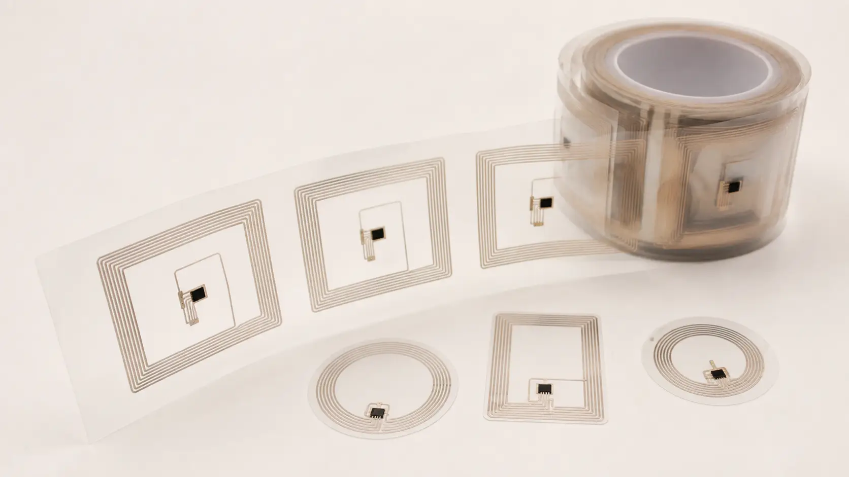 VTech CircuFlex NFC inlays on roll